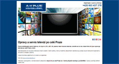 Desktop Screenshot of opravytv-praha.cz